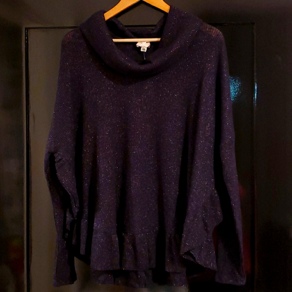Anthropologie Cowel Neck Sweater M